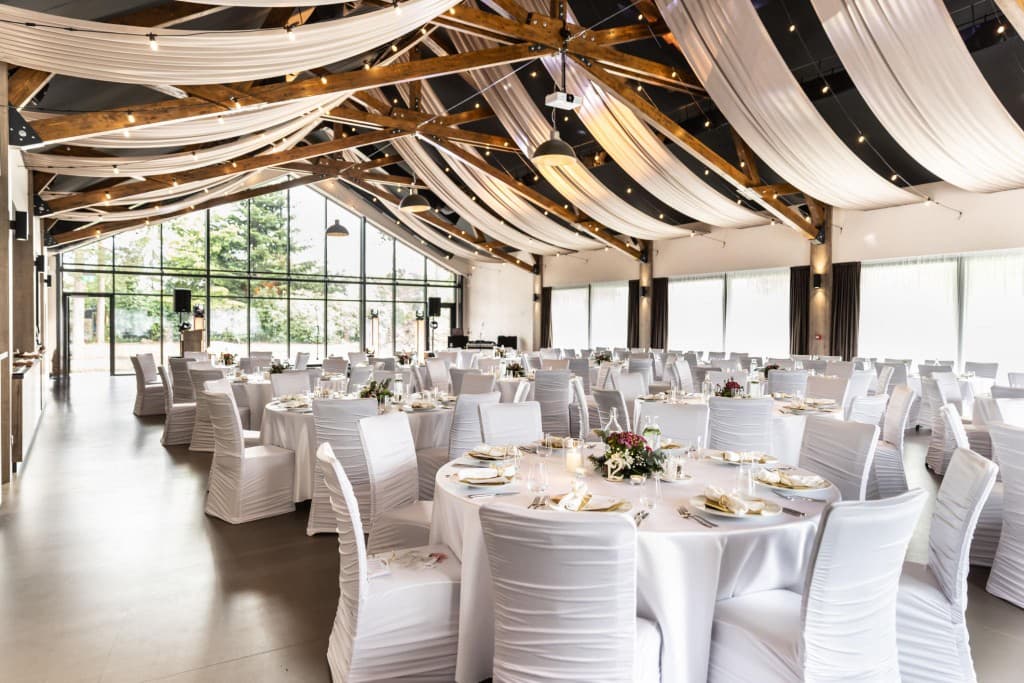 Elegant event hall interior